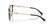 MICHAEL KORS 3103 3005 - Black Cat-Eye Eyeglasses for Women - side view