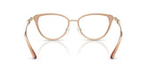 MICHAEL KORS 3103 4051 - Brown Cat-Eye Eyeglasses for Women - back view