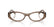 MIU MIU 03ZV 26M1O1 - Brown Oval Eyeglasses for Women - front view