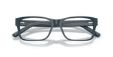 POLO RALPH LAUREN 2117 5465 - Blue Rectangle Eyeglasses for Men - folded