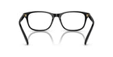POLO RALPH LAUREN 2280 5001 - Black Rectangle Eyeglasses for Men - back view