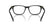 POLO RALPH LAUREN 2280 5001 - Black Rectangle Eyeglasses for Men - back view