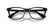 POLO RALPH LAUREN 2280 5001 - Black Rectangle Eyeglasses for Men - folded