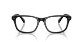 POLO RALPH LAUREN 2280 5001 - Black Rectangle Eyeglasses for Men - front view