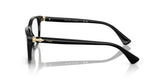 POLO RALPH LAUREN 2280 5001 - Black Rectangle Eyeglasses for Men - side view