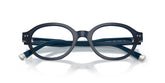 POLO RALPH LAUREN 2305U 5955 - Blue Oval Eyeglasses for Men - folded