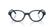 POLO RALPH LAUREN 2305U 5955 - Blue Oval Eyeglasses for Men - front view
