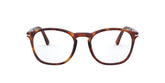 PERSOL 3007VM 24 - Brown Square Eyeglasses for Men - 360° view 0°