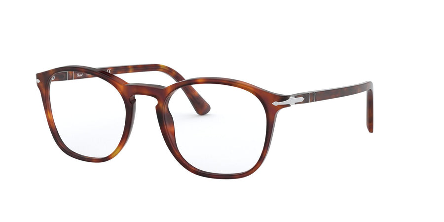 PERSOL 3007VM 24 - Brown Square Eyeglasses for Men