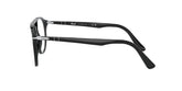 PERSOL 3160V 095 - Black Aviator Eyeglasses for Men - 360° view 90°
