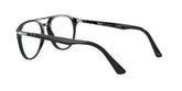 PERSOL 3160V 095 - Black Aviator Eyeglasses for Men - 360° view 120°