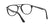 PERSOL 3160V 095 - Black Aviator Eyeglasses for Men - 360° view 150°