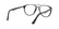 PERSOL 3160V 095 - Black Aviator Eyeglasses for Men - 360° view 210°