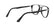 PERSOL 3160V 095 - Black Aviator Eyeglasses for Men - 360° view 240°