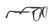 PERSOL 3160V 095 - Black Aviator Eyeglasses for Men - 360° view 300°