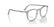 PERSOL 3318V 309 - Grey Square Eyeglasses for Men - detail