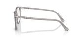 PERSOL 3318V 309 - Grey Square Eyeglasses for Men - side view