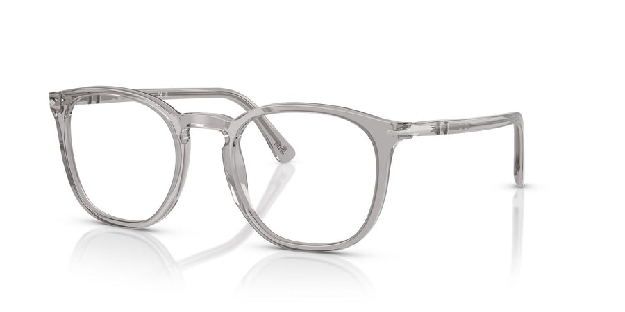 PERSOL 3318V 309 - Grey Square Eyeglasses for Men