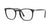 PERSOL 3318V 95 - Black Square Eyeglasses for Men