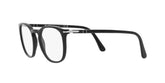 PERSOL 3318V 95 - Black Square Eyeglasses for Men - 360° view 60°