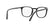 PERSOL 3318V 95 - Black Square Eyeglasses for Men - 360° view 210°