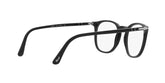 PERSOL 3318V 95 - Black Square Eyeglasses for Men - 360° view 240°