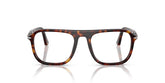 PERSOL 3359V 24 - Brown Square Eyeglasses for Men - front view