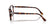 PERSOL 3359V 24 - Brown Square Eyeglasses for Men - side view