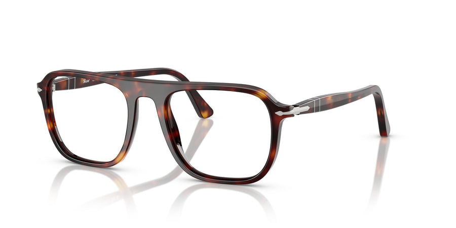 PERSOL 3359V 24 - Brown Square Eyeglasses for Men