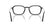 PERSOL 3381V 95 - Black Rectangle Eyeglasses for Men - back view