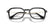 PERSOL 3381V 95 - Black Rectangle Eyeglasses for Men - folded
