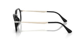 PERSOL 3381V 95 - Black Rectangle Eyeglasses for Men - side view