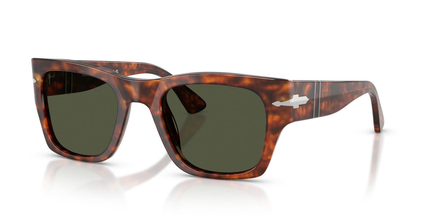 PERSOL 3384S 24/31 - Brown Wayfarer Sunglasses for Men