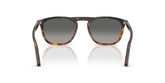 PERSOL 3391S 116071 - Brown Rectangle Sunglasses for Men - back view