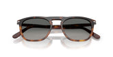 PERSOL 3391S 116071 - Brown Rectangle Sunglasses for Men - folded