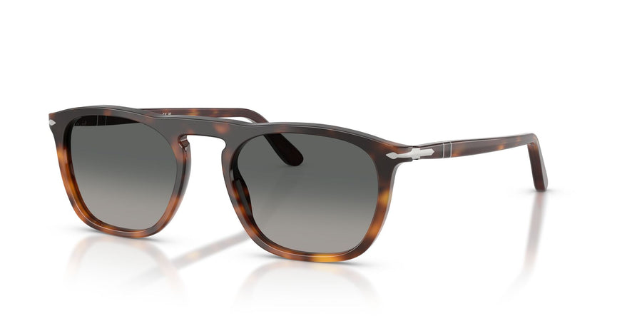PERSOL 3391S 116071 - Brown Rectangle Sunglasses for Men