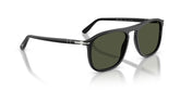 PERSOL 3392S 95/31 - Black Rectangle Sunglasses for Men - detail