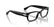 PERSOL 3399V 95 - Black Rectangle Eyeglasses for Men - detail