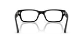 PERSOL 3399V 95 - Black Rectangle Eyeglasses for Men - back view