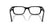 PERSOL 3399V 95 - Black Rectangle Eyeglasses for Men - back view