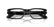 PERSOL 3399V 95 - Black Rectangle Eyeglasses for Men - folded