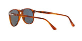 PERSOL 9649S 96/56 - Brown Aviator Sunglasses for Men - 360° view 120°