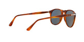 PERSOL 9649S 96/56 - Brown Aviator Sunglasses for Men - 360° view 240°
