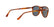 PERSOL 9649S 96/56 - Brown Aviator Sunglasses for Men - 360° view 240°