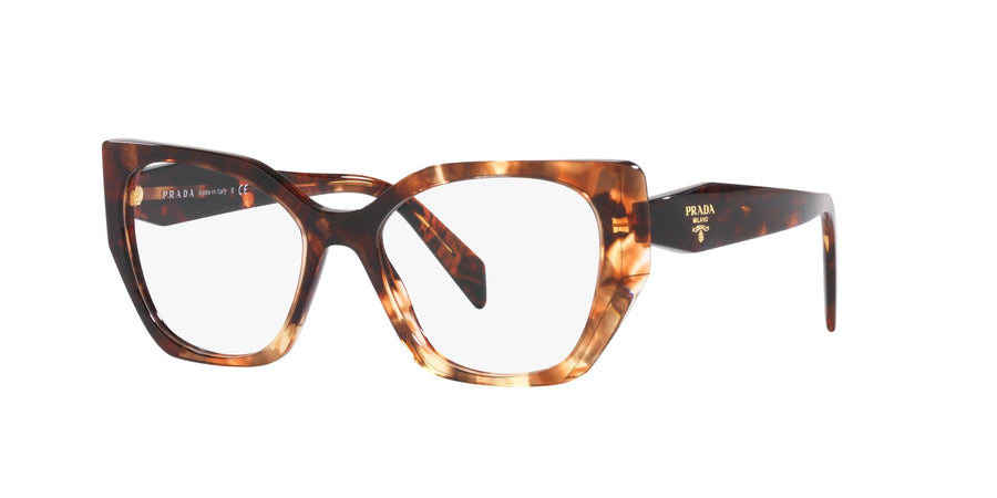 PRADA 18WV 07R1O1 - Brown Cat-Eye Eyeglasses for Women