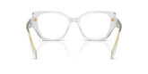 PRADA 18WV 12R1O1 - Grey Cat-Eye Eyeglasses for Women - back view