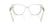 PRADA 18WV 12R1O1 - Grey Cat-Eye Eyeglasses for Women - back view