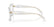 PRADA 18WV 12R1O1 - Grey Cat-Eye Eyeglasses for Women - side view