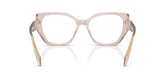 PRADA 18WV 29D1O1 - Mauve Cat-Eye Eyeglasses for Women - back view