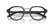 PRADA 0PRC05V 17N1O1 - Brown Round Eyeglasses for Men - folded